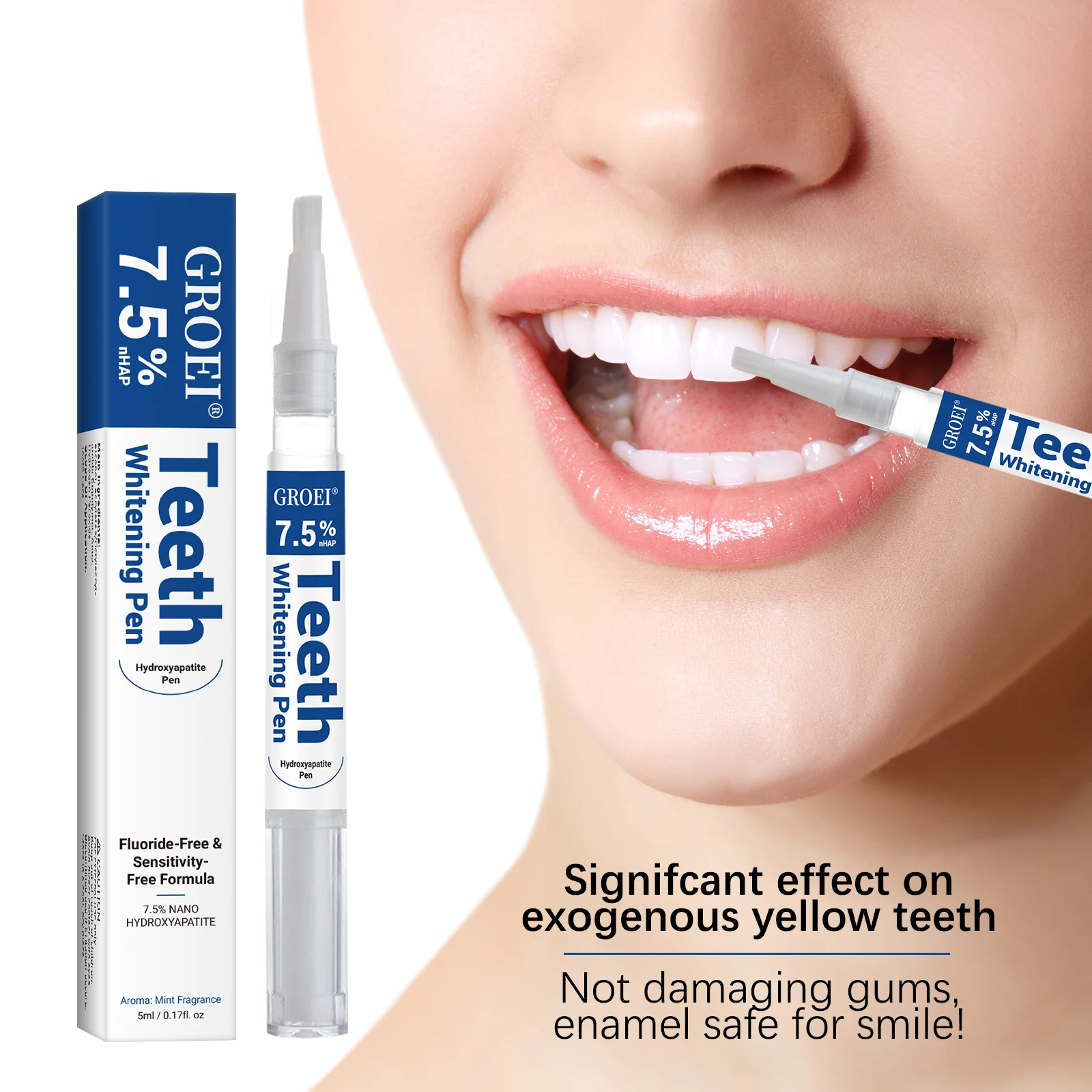 Teeth Whitening Doctor - 하이드록시아파타이트 치아 미백 펜 눈부신 화이트