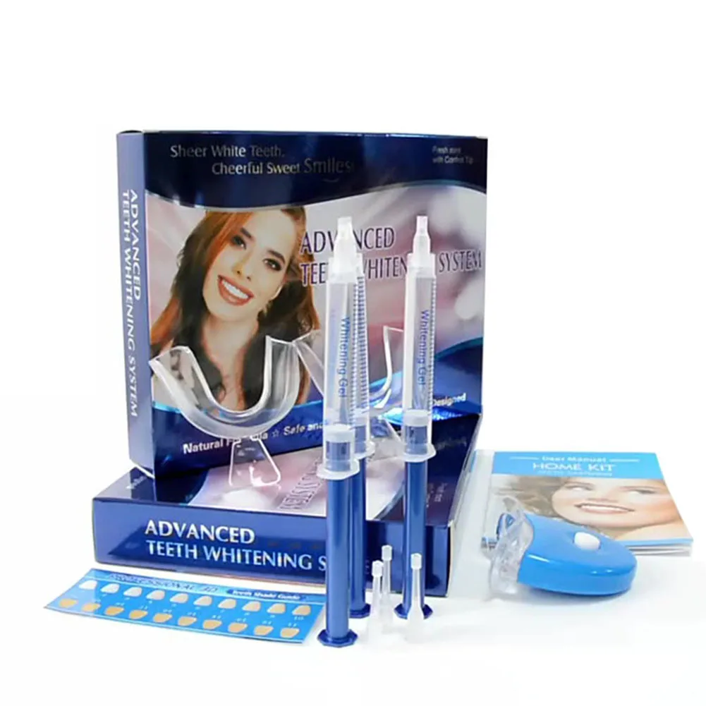 Teeth Whitening Gel Syringes - 1 세트 치아 미백 깨끗한 실험실