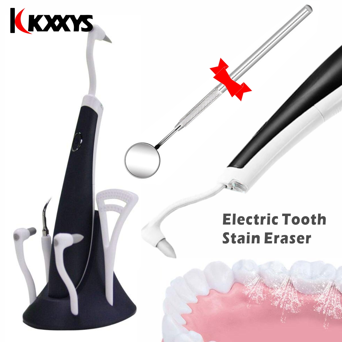 Teeth Whitening Toothbrush - 전동 치간 브러쉬 가정용 치아 지우개