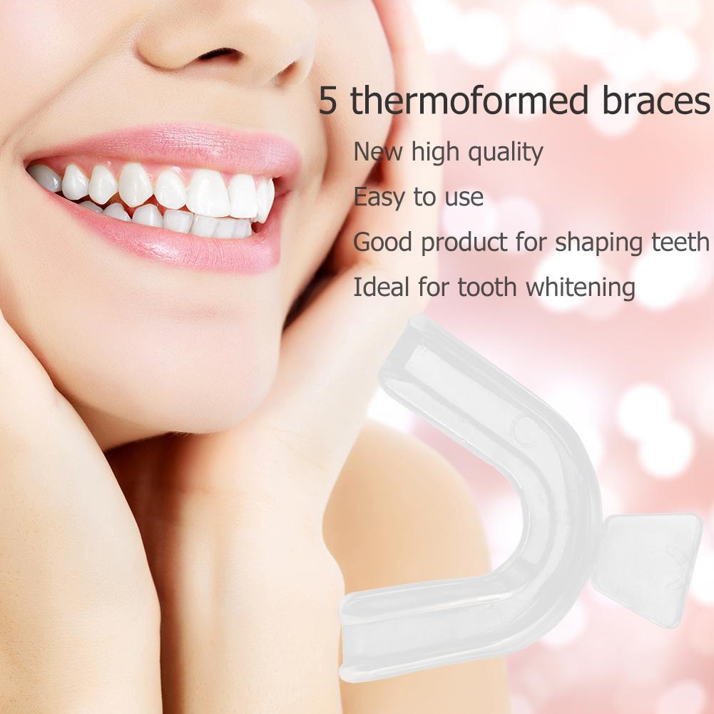 Teeth Whitening With Trays - 2/4개입 전문 치아 교정기 세트 투명