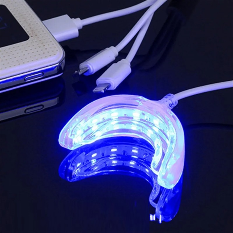Teeth Whitening With Trays - 치아 미백 가속기 스마트 LED 블루