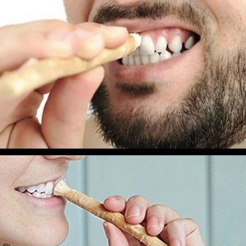 Teeth Whitening Toothbrush - 1Pcs 휴대용 천연 미스왁 칫솔 여행용