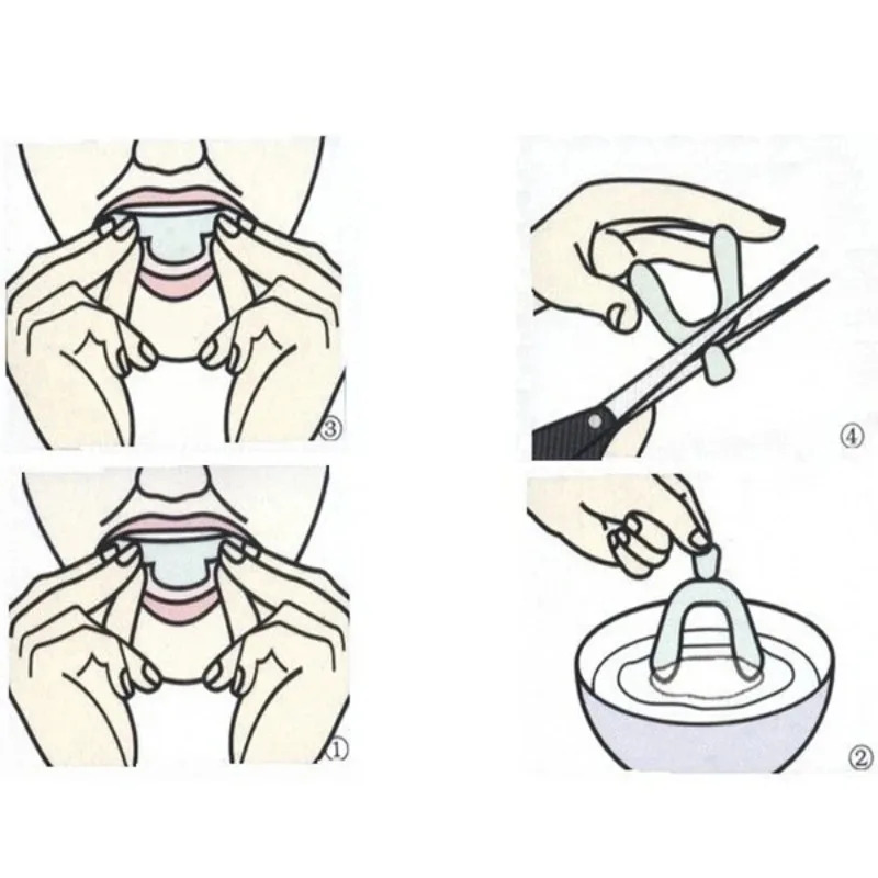 1/3/6쌍 실리콘 마우스가드 수면용 마우스가드 트레이 - Teeth Whitening With Trays 리뷰 및 가격