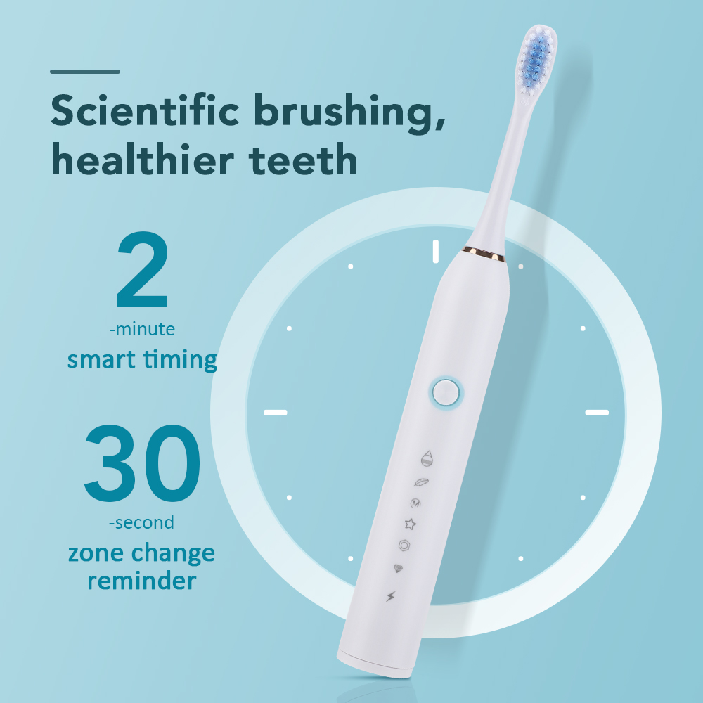 지능형 음파 전동 칫솔 성인용 충전식 완전 자동 미백  - Teeth Whitening Doctor 리뷰 및 가격