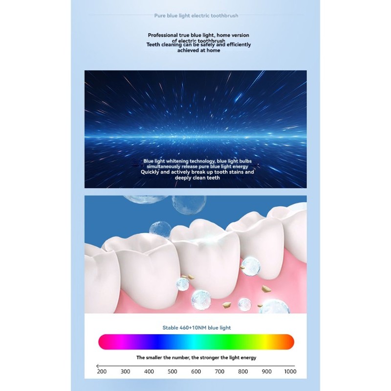 성인용 U자형 전동칫솔-360 °   구강 청결, 손을 - Teeth Whitening Toothbrush 리뷰 및 가격