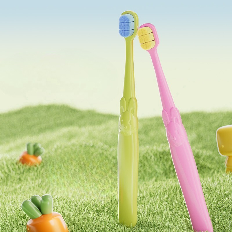귀여운 토끼 모양의 어린이 칫솔 부드러운 강모 치아 미 - Teeth Whitening Toothbrush 리뷰 및 가격