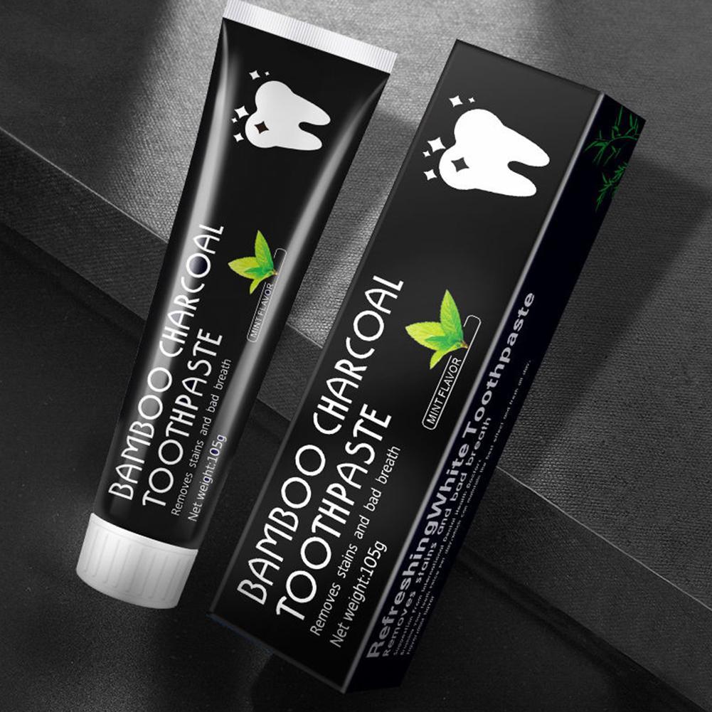 대나무 숯 치약 미백 치아 활성탄 제거 노란색 치아 딥 - Teeth Whitening Activated Organic Charcoal 리뷰 및 가격