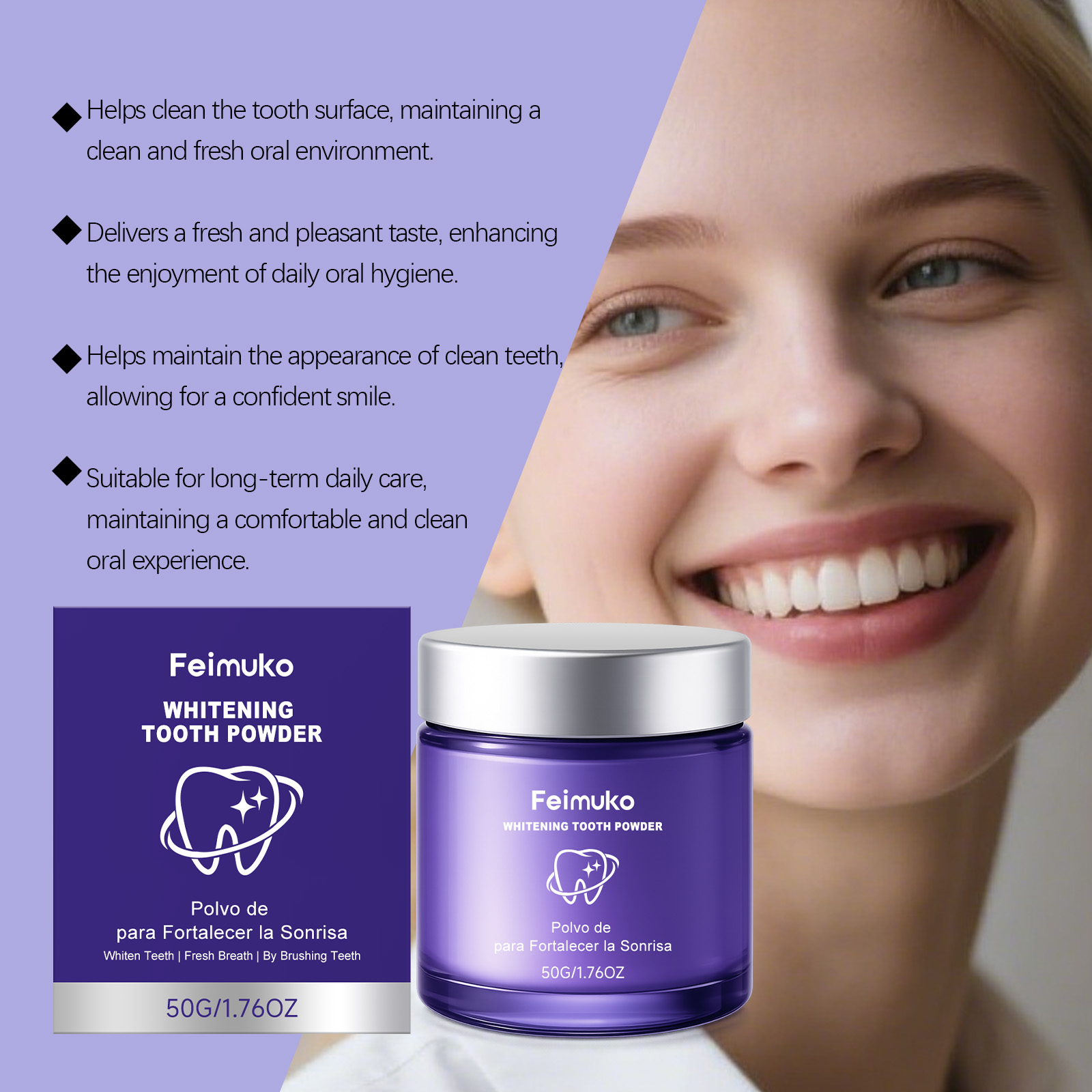 미백 치아 파우더 하이드록시아파타이트 딥 클리닝으로 누 - Teeth Whitening Powder 리뷰 및 가격
