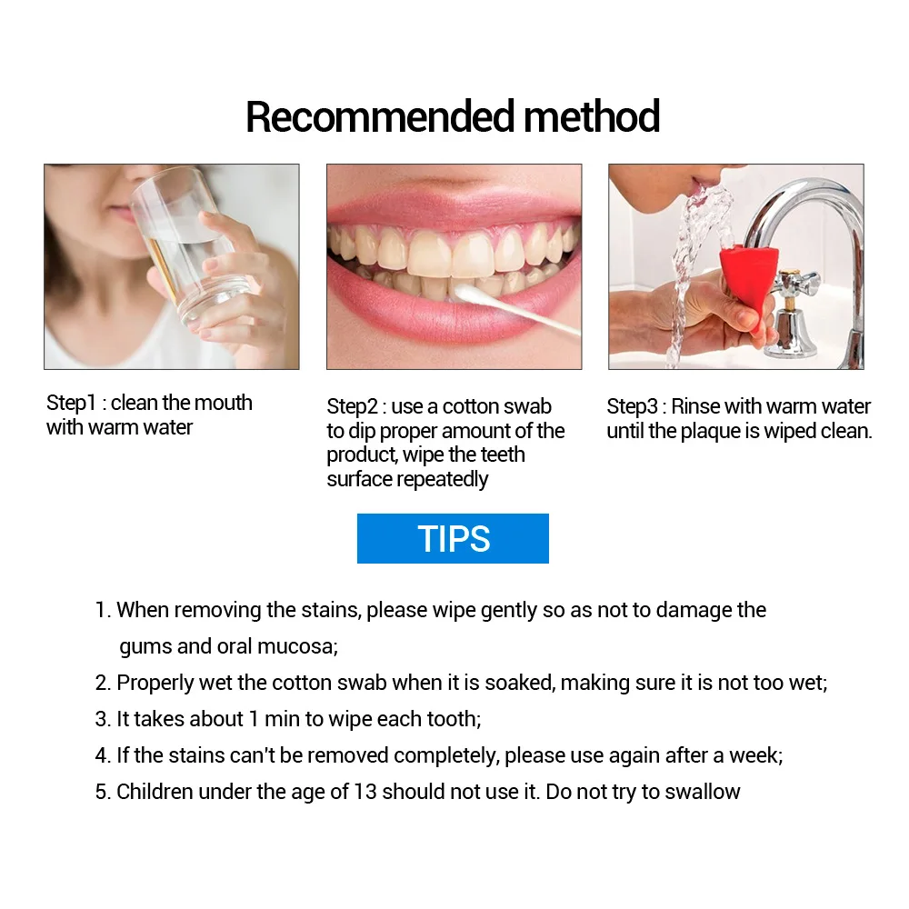 FTEENPLY 치아 미백 에센스 파우더 구강 위생 청 - Teeth Whitening Tips 리뷰 및 가격