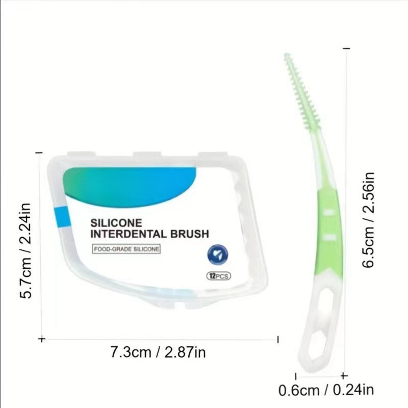 실리콘 치간 칫솔 구강 청소, 식품 등급 가벼운 치아  - Teeth Whitening Toothbrush 리뷰 및 가격