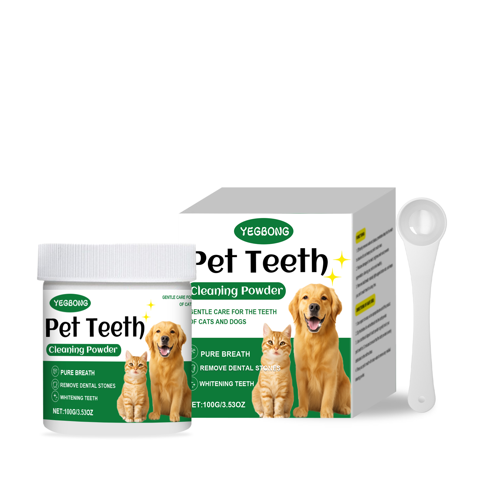 애완동물 치아 세정 파우더 치석 제거 구강 냄새 제거  - Teeth Whitening Tips 리뷰 및 가격