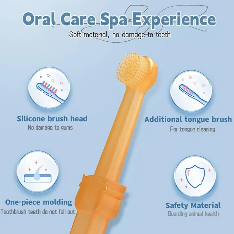 치아 미백 개 고양이 실리콘 소프트 칫솔 구강 관리 강 - Teeth Whitening Toothbrush 리뷰 및 가격