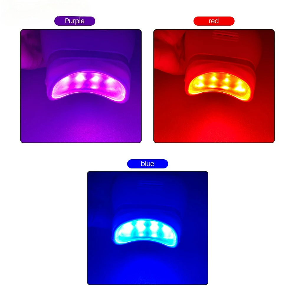 조절 가능한 3색 LED 치아 미백 촉진기 치과용 냉광 - Teeth Whitening Accelerator 리뷰 및 가격