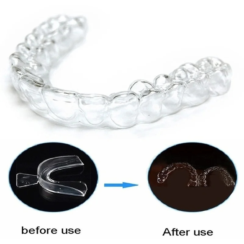 1/8pc 마우스 가드 EVA 치아 보호기 야간 가드  - Teeth Whitening With Trays 리뷰 및 가격