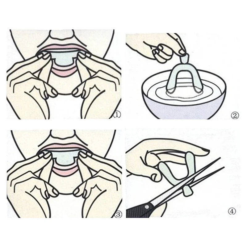 1/8pc 마우스 가드 EVA 치아 보호기 야간 가드  - Teeth Whitening With Trays 리뷰 및 가격