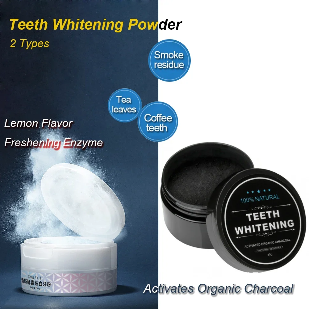천연 활성화 유기농 숯 레몬 향 치아 미백 파우더, 상 - Teeth Whitening Activated Organic Charcoal 리뷰 및 가격