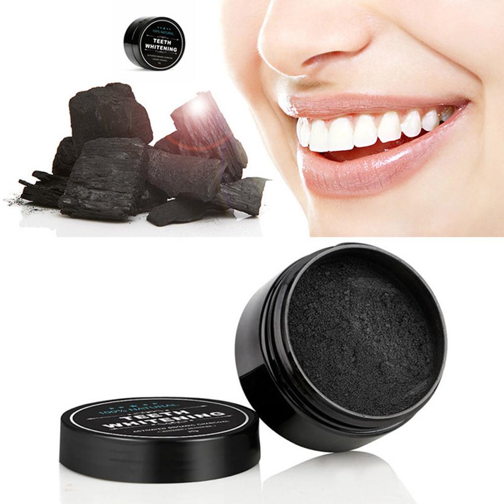 치아 미백 파우더 천연 유기농 활성 대나무 숯 황색 치 - Teeth Whitening Activated Organic Charcoal 리뷰 및 가격