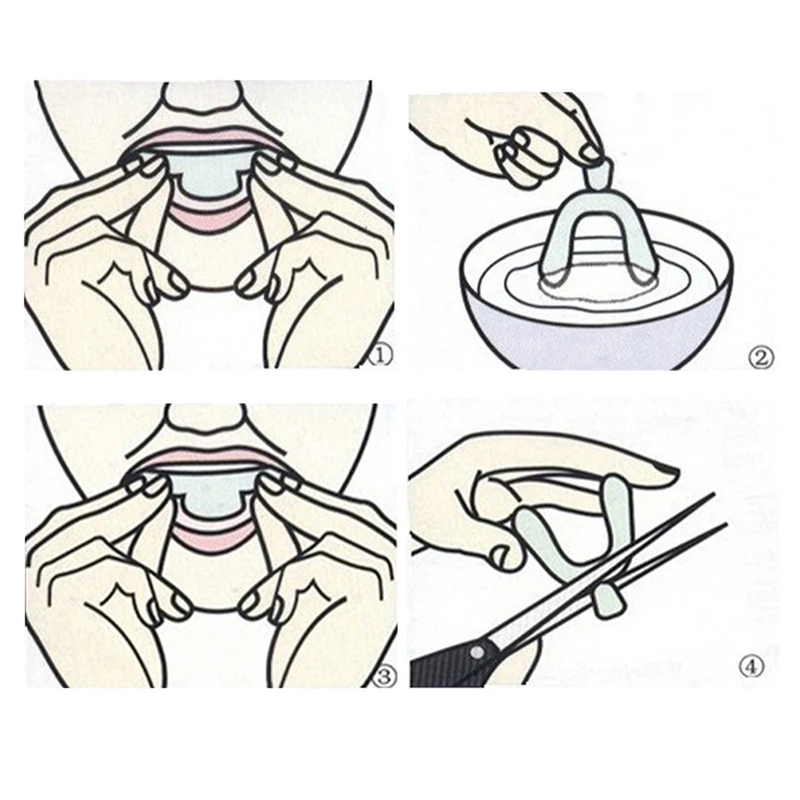 10개/세트 실리콘 마우스가드 치아 보호 마우스 트레이 - Teeth Whitening With Trays 리뷰 및 가격