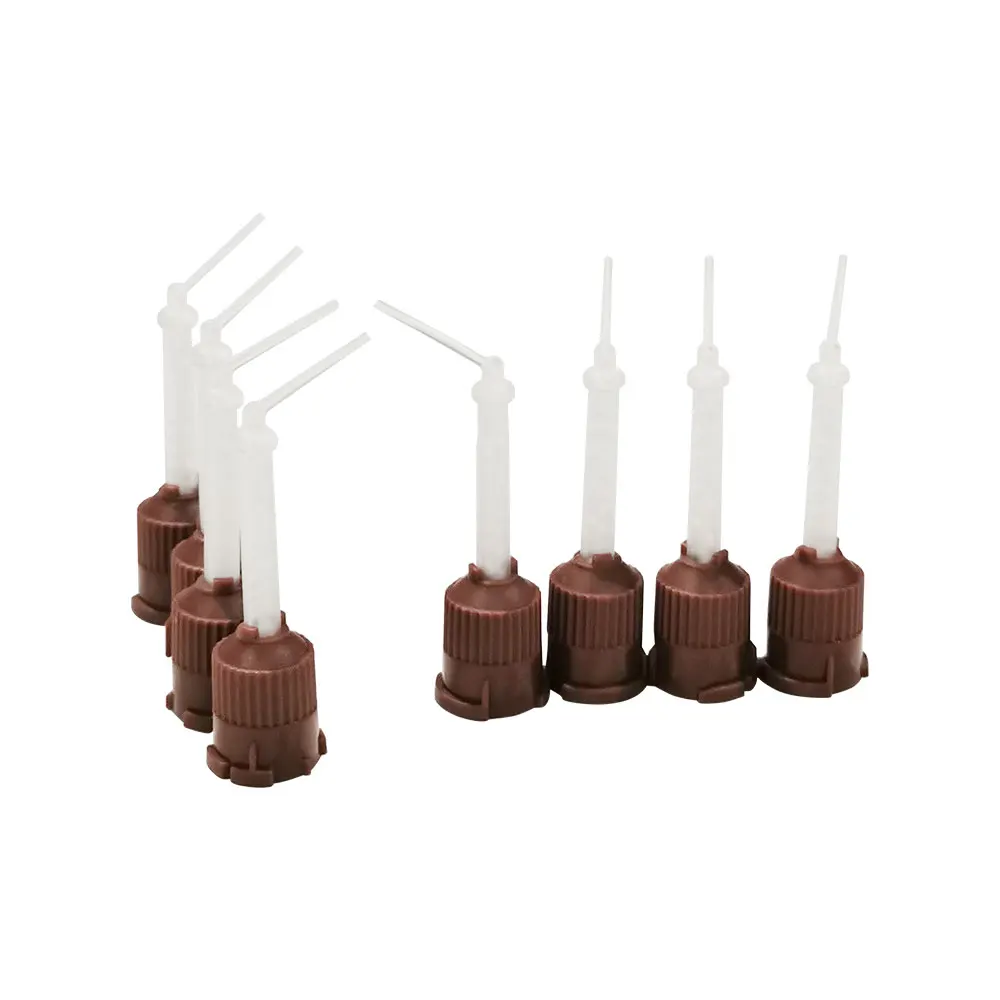 100개 브라운 믹싱 팁 치과 재료 일회용 인상 노즐  - Teeth Whitening Gel Syringes 리뷰 및 가격
